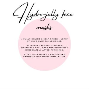 hydro- Jelly masks online course