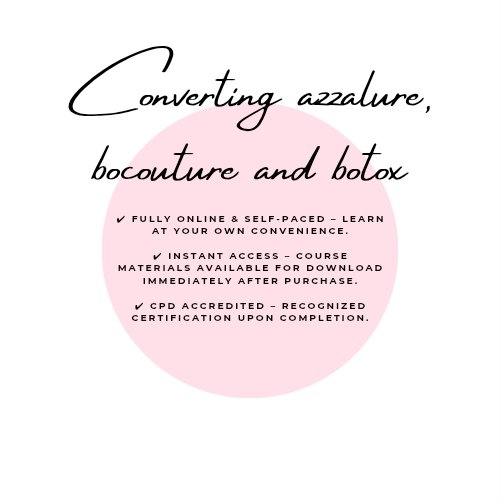 Converting azzalure, botox and bocouture - Image 2