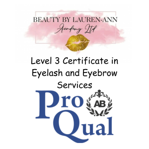 Level 3 Certificate in Eyelash and Eyebrow Services