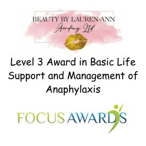 Level 3 Award in Basic Life Support and Management of Anaphylaxis